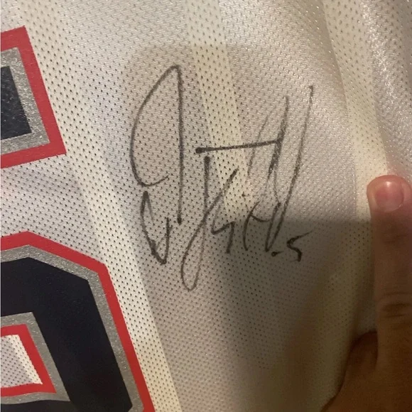 VINTAGE SIGNED REEBOK JASON KIDD WHITE NEW JERSEY NETS L DEADSTOCK - Picture 4 of 4